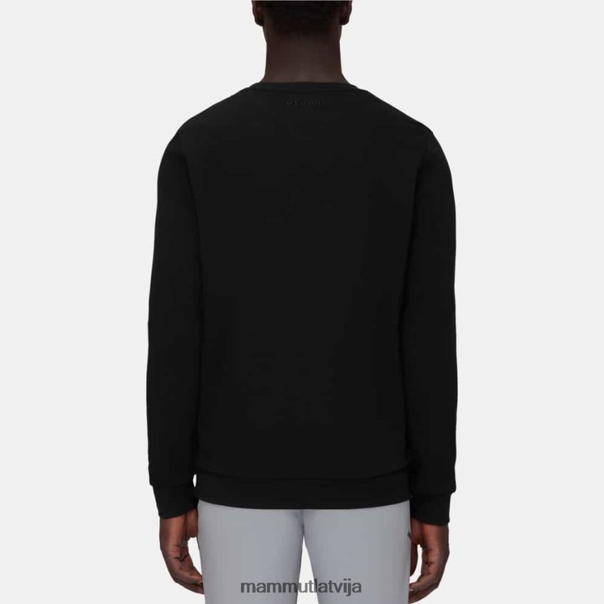 apģērbs Mammut core ml apkalpes kakla katru dienu melns vīriešiem 2TN48T245