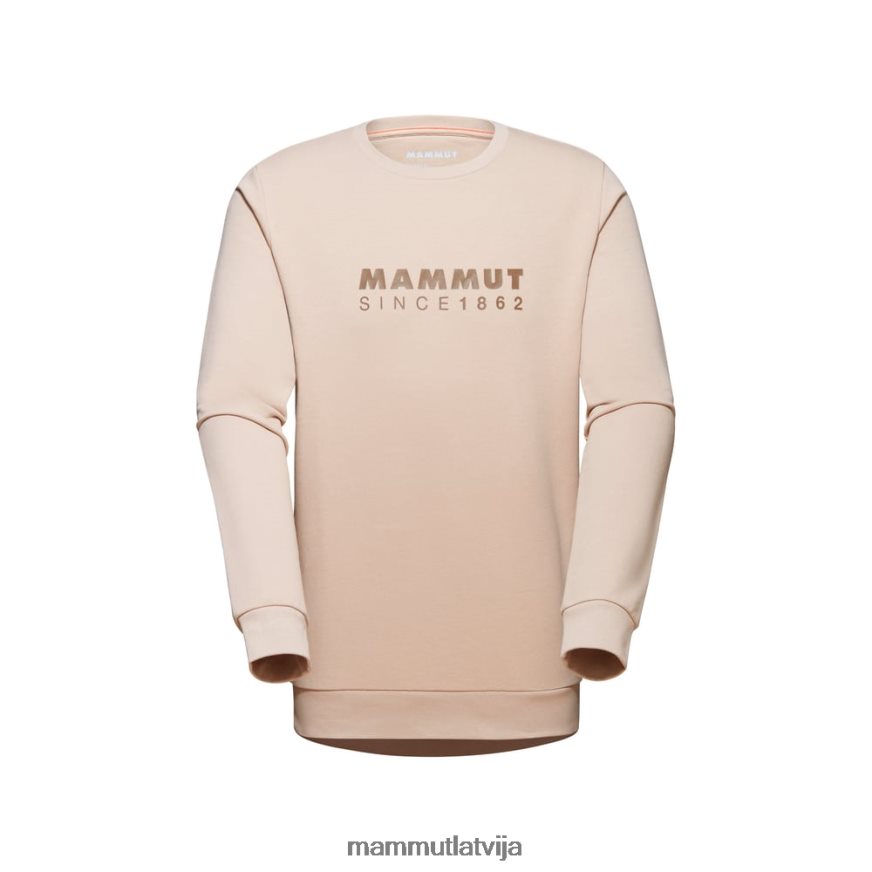 apģērbs Mammut core ml apkalpes kakla logotips savanna vīriešiem 2TN48T1038