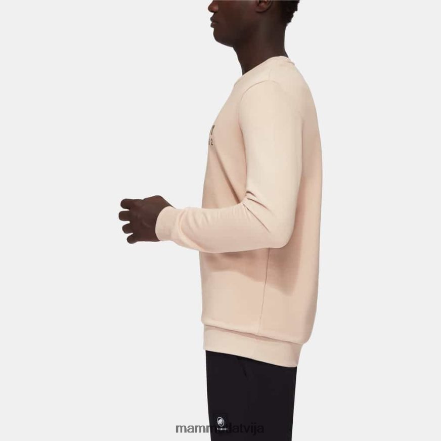 apģērbs Mammut core ml apkalpes kakla logotips savanna vīriešiem 2TN48T1038