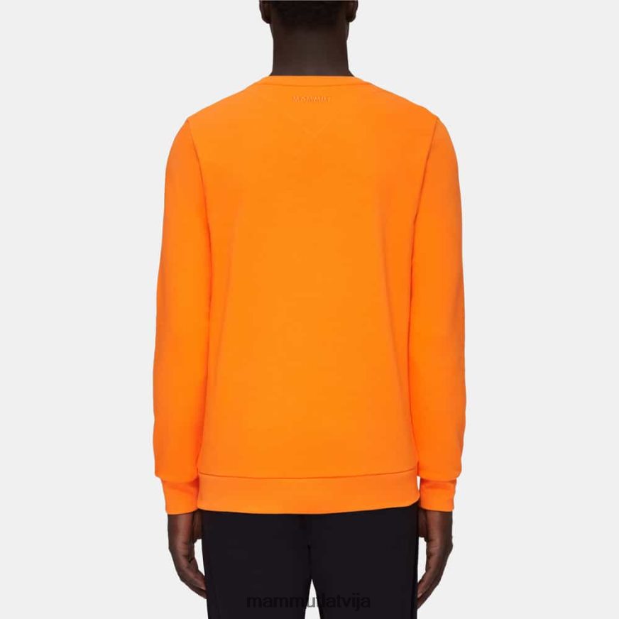 apģērbs Mammut core ml apkalpes kakla logotips tumšais mandarīns vīriešiem 2TN48T1037