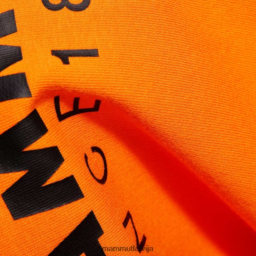 apģērbs Mammut core ml apkalpes kakla logotips tumšais mandarīns vīriešiem 2TN48T1037