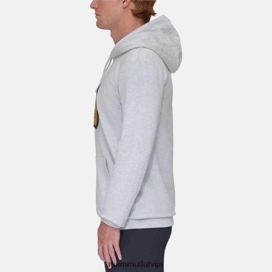 apģērbs Mammut ml hoody aplis šosejas melanža vīriešiem 2TN48T1113